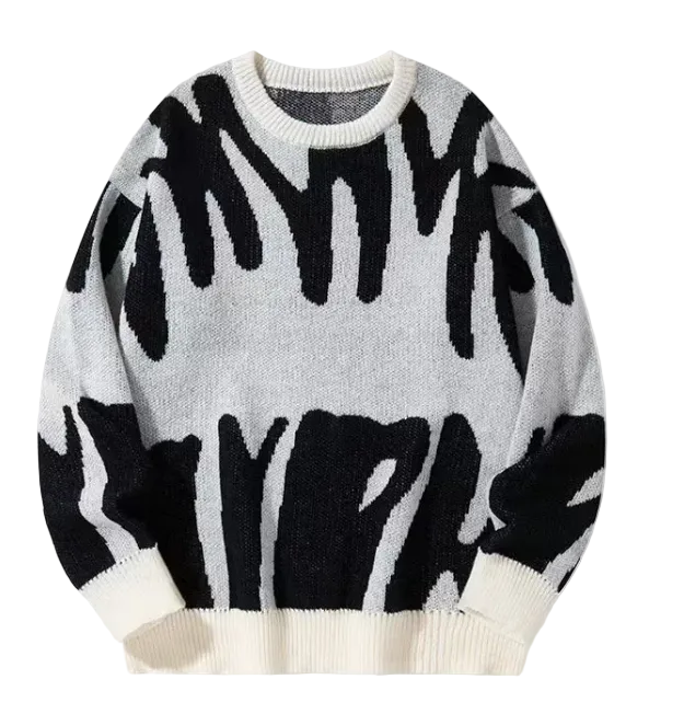 Classic Round Neck Knit Sweater