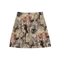 Retro High-Waisted Short Skirt