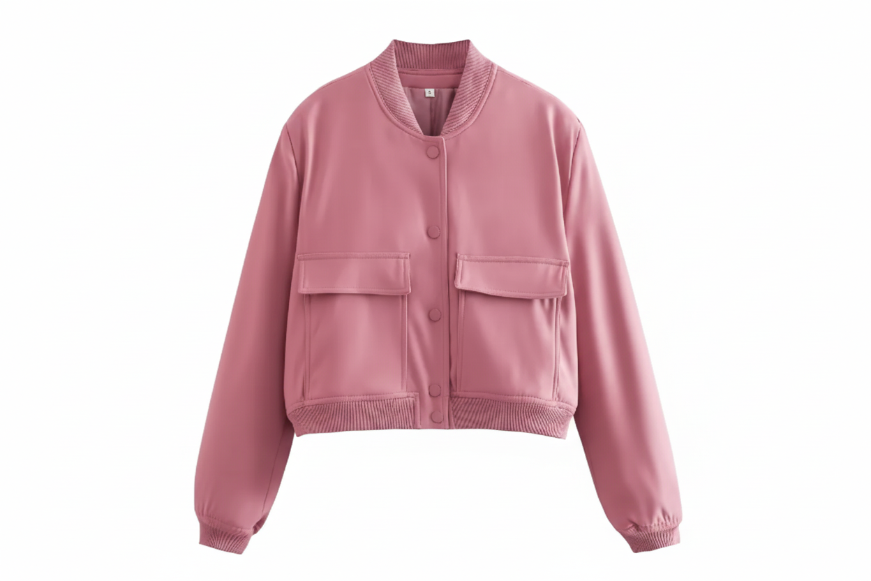 Loose Casual Bomber Jacket