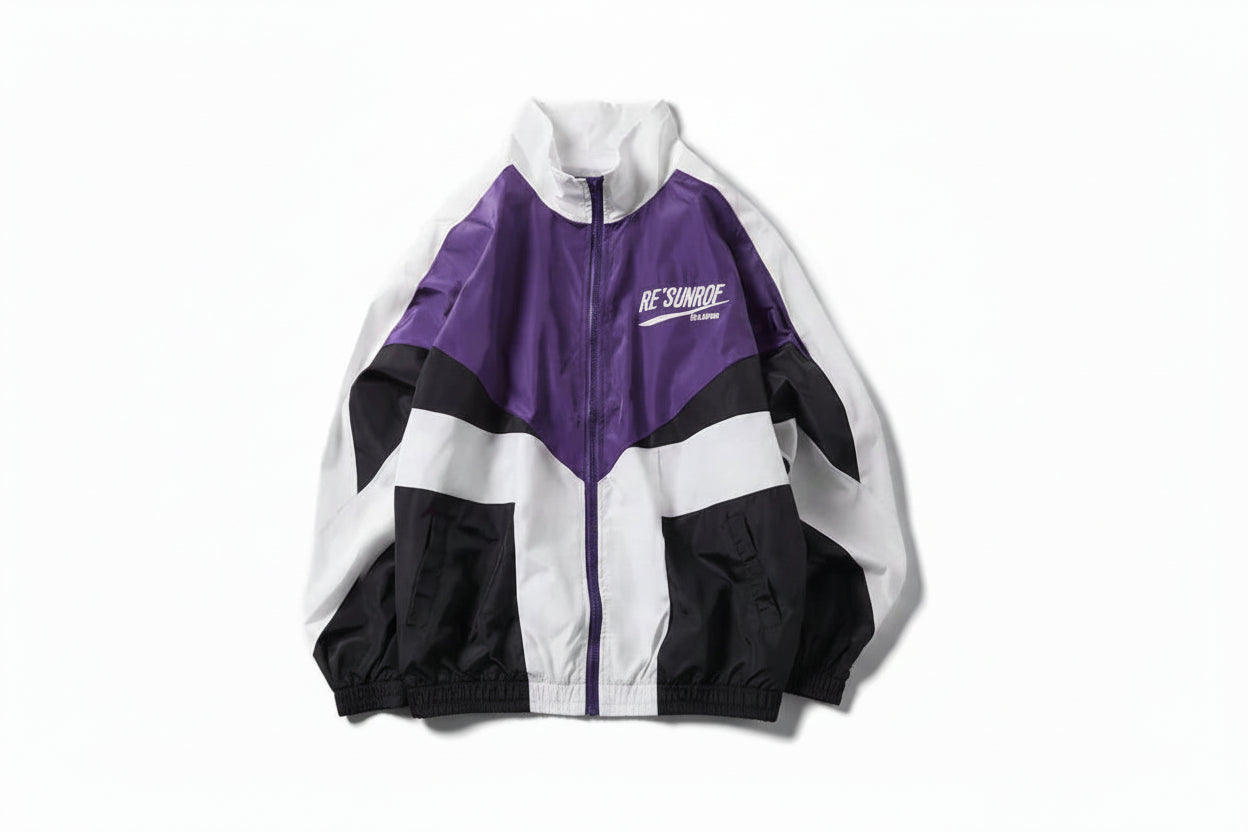 Deeptown Vintage Oversized Bomber Jacket Unisex