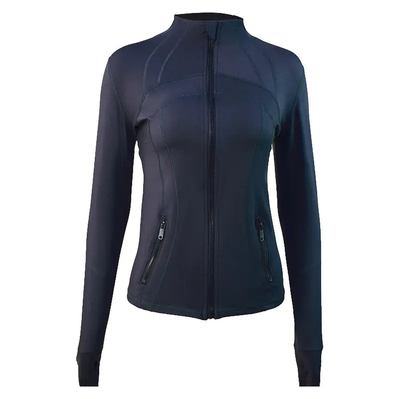 Reversible Brushed Yoga Jacket