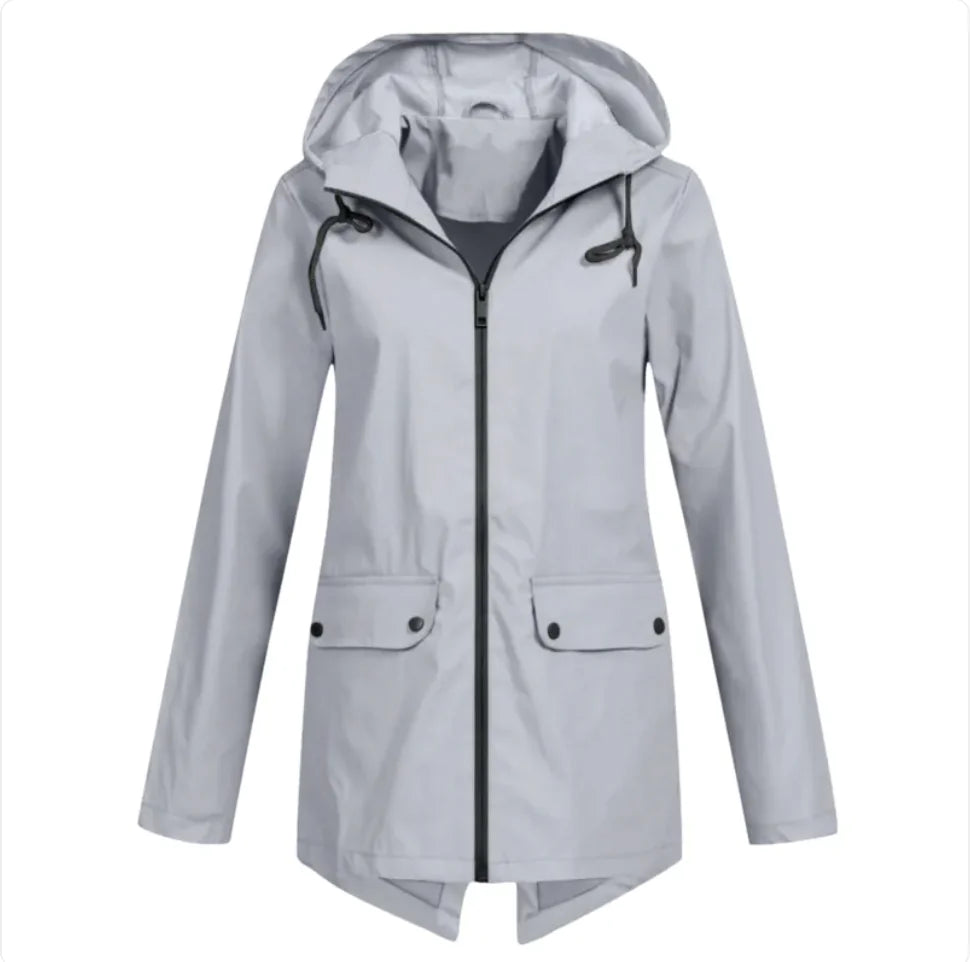 Windbreaker Zipper Hooded Lightweight Windproof Jacket