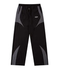 Contrast Patchwork Straight Pants