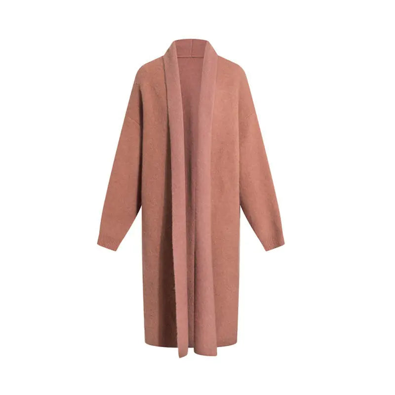 Knit Cardigan with Lapel