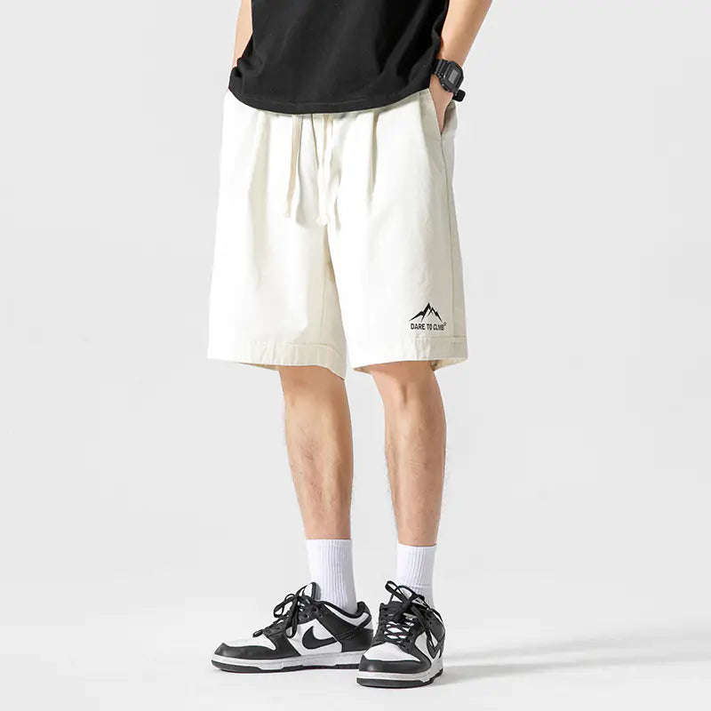 Retro Casual Cotton Shorts