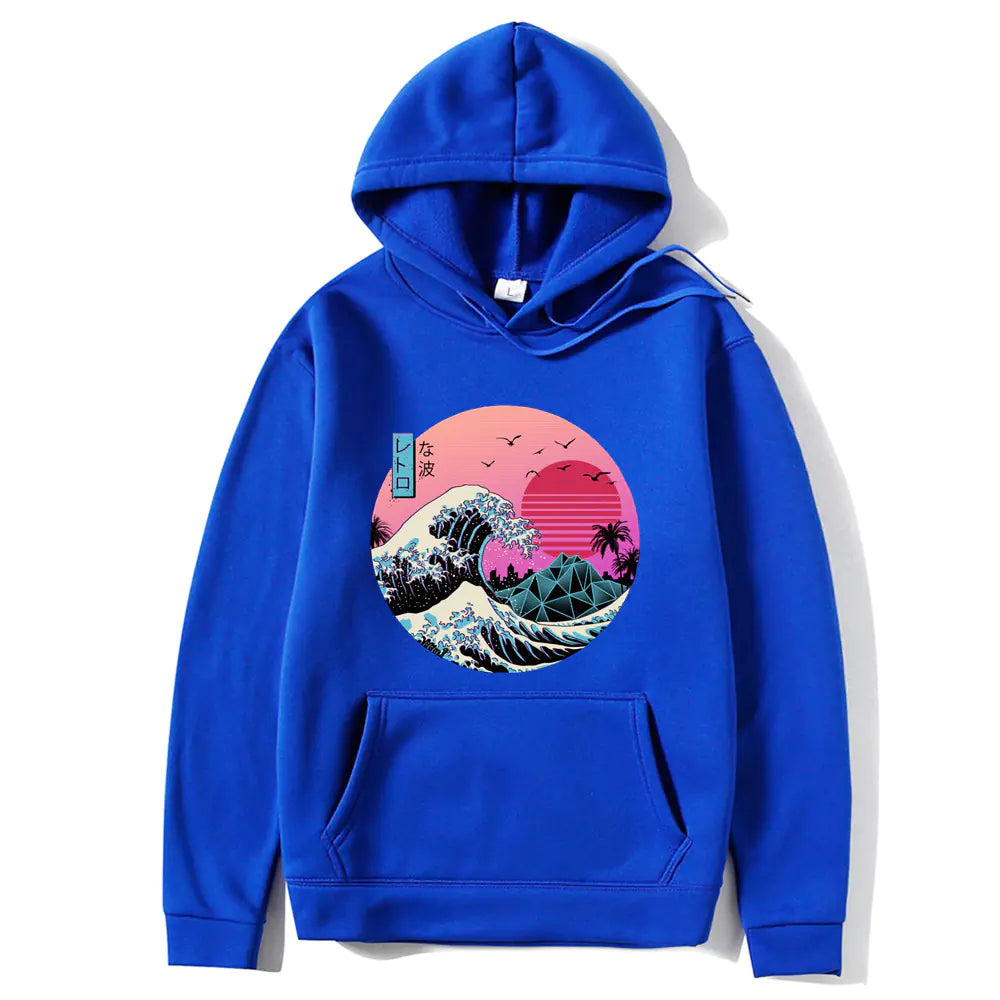 Japanese Anime Print Hoodies