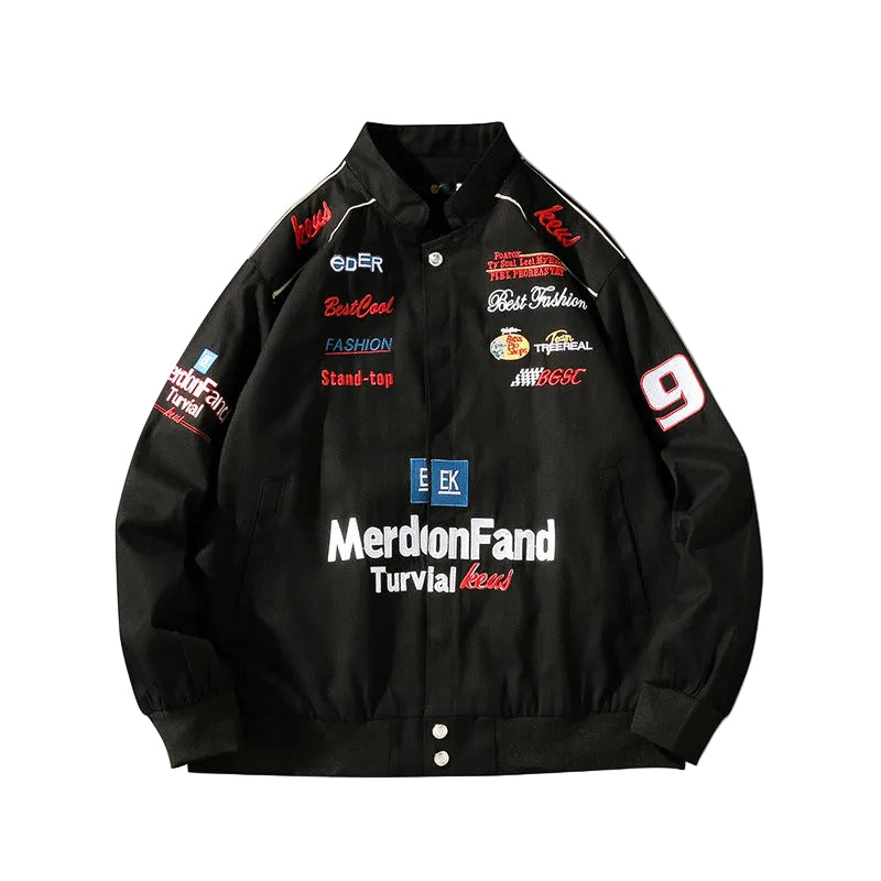 Embroidered Collar Jacket