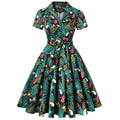 Vintage Puff Sleeve Dress