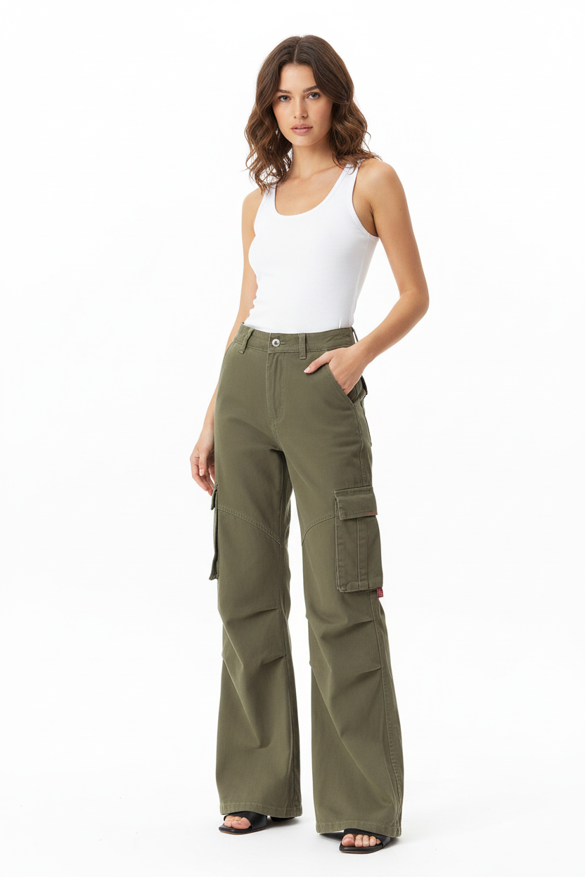 Corduroy Cargo Pants