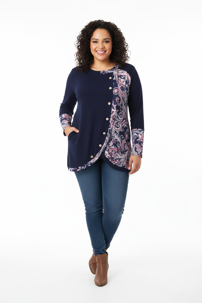 Sexy Loose Tops Plus Size
