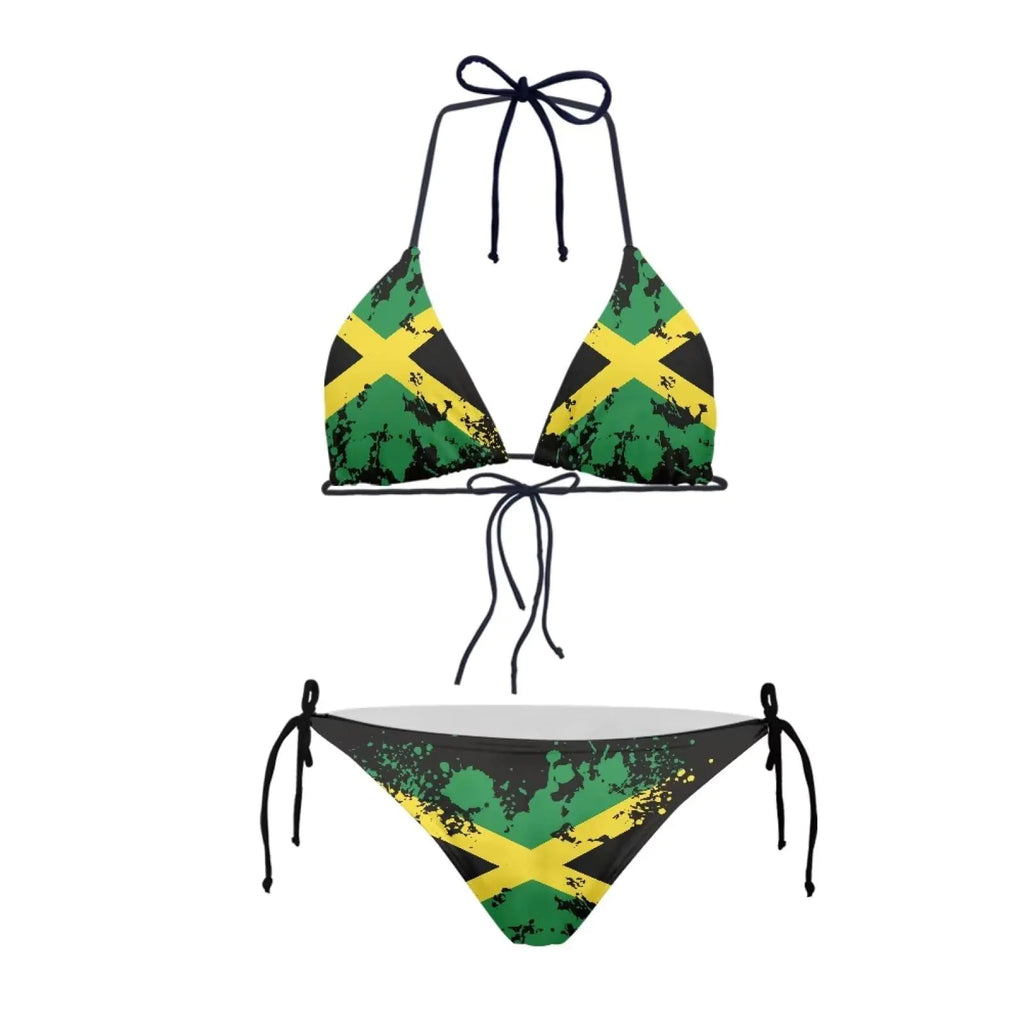 Jamaican High Waisted Bikini Sets Swimsuit