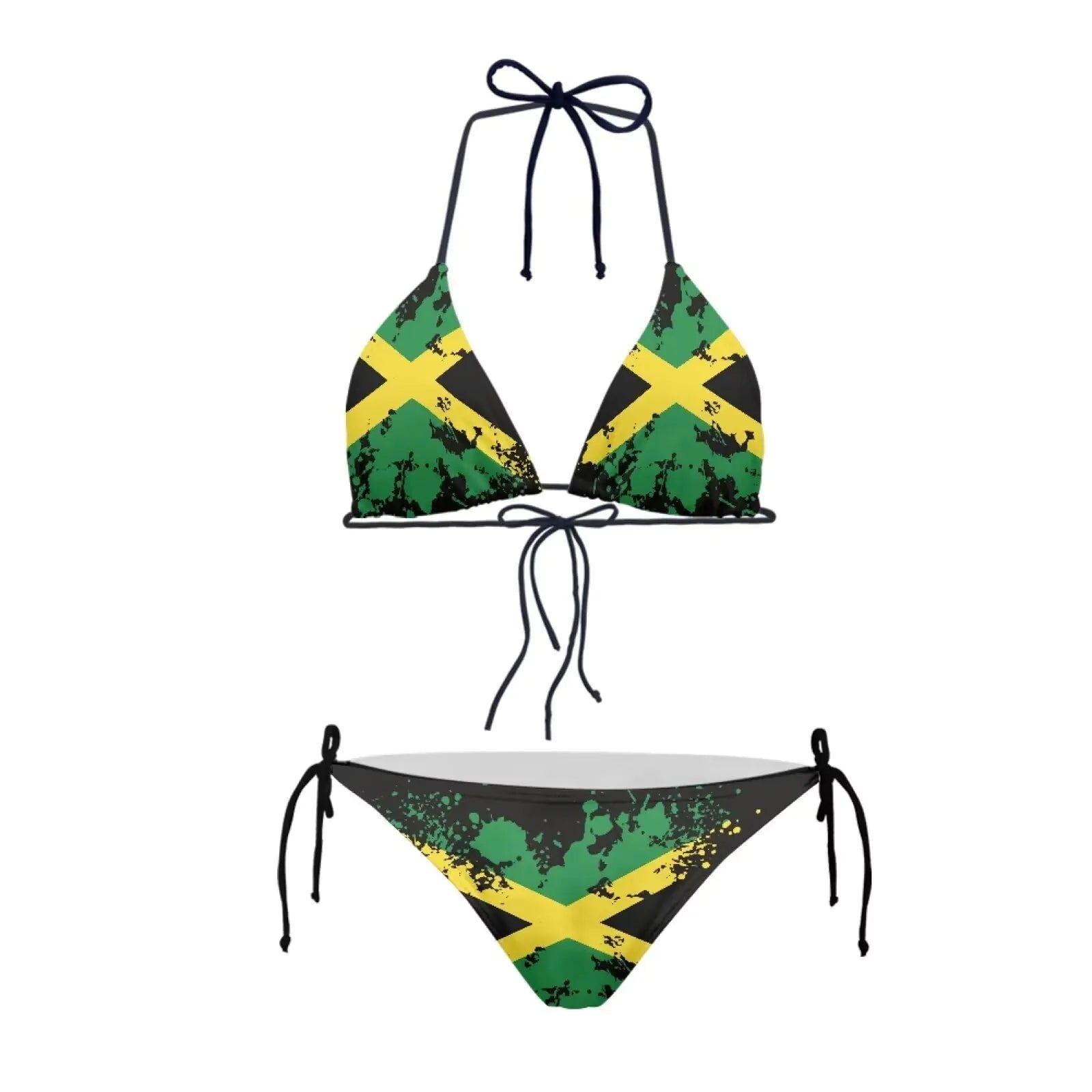 Jamaican High Waisted Bikini Sets Swimsuit