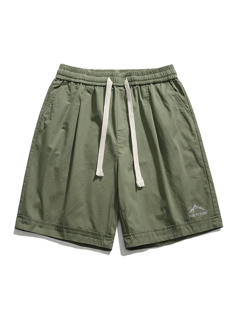 Retro Casual Cotton Shorts