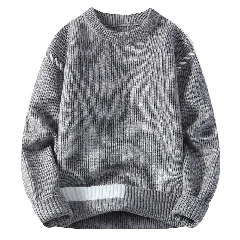 Thickened Round Neck Sweater