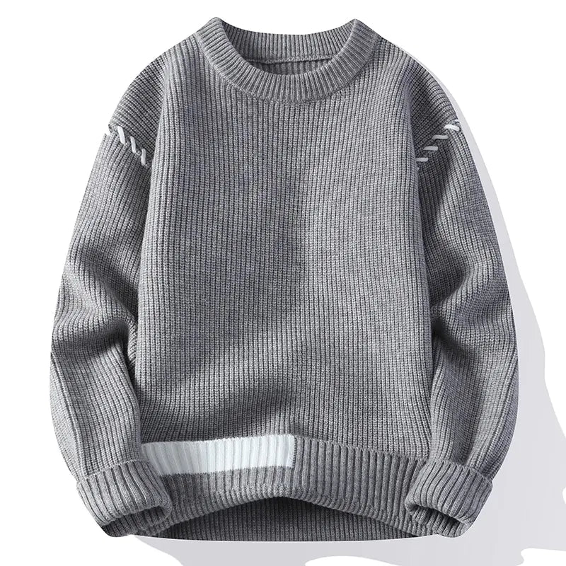 Thickened Round Neck Sweater