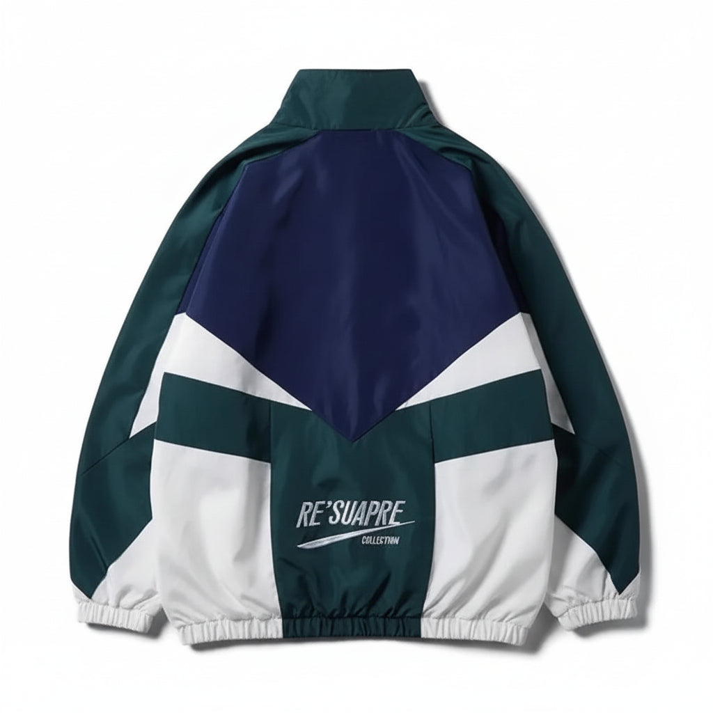 Deeptown Vintage Oversized Bomber Jacket Unisex