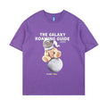 Anime Space Bear Graphic T-Shirt
