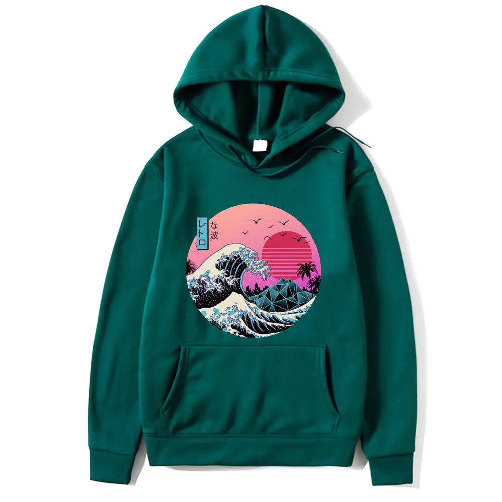 Japanese Anime Print Hoodies