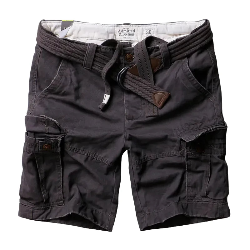 Plus Size Camo Shorts