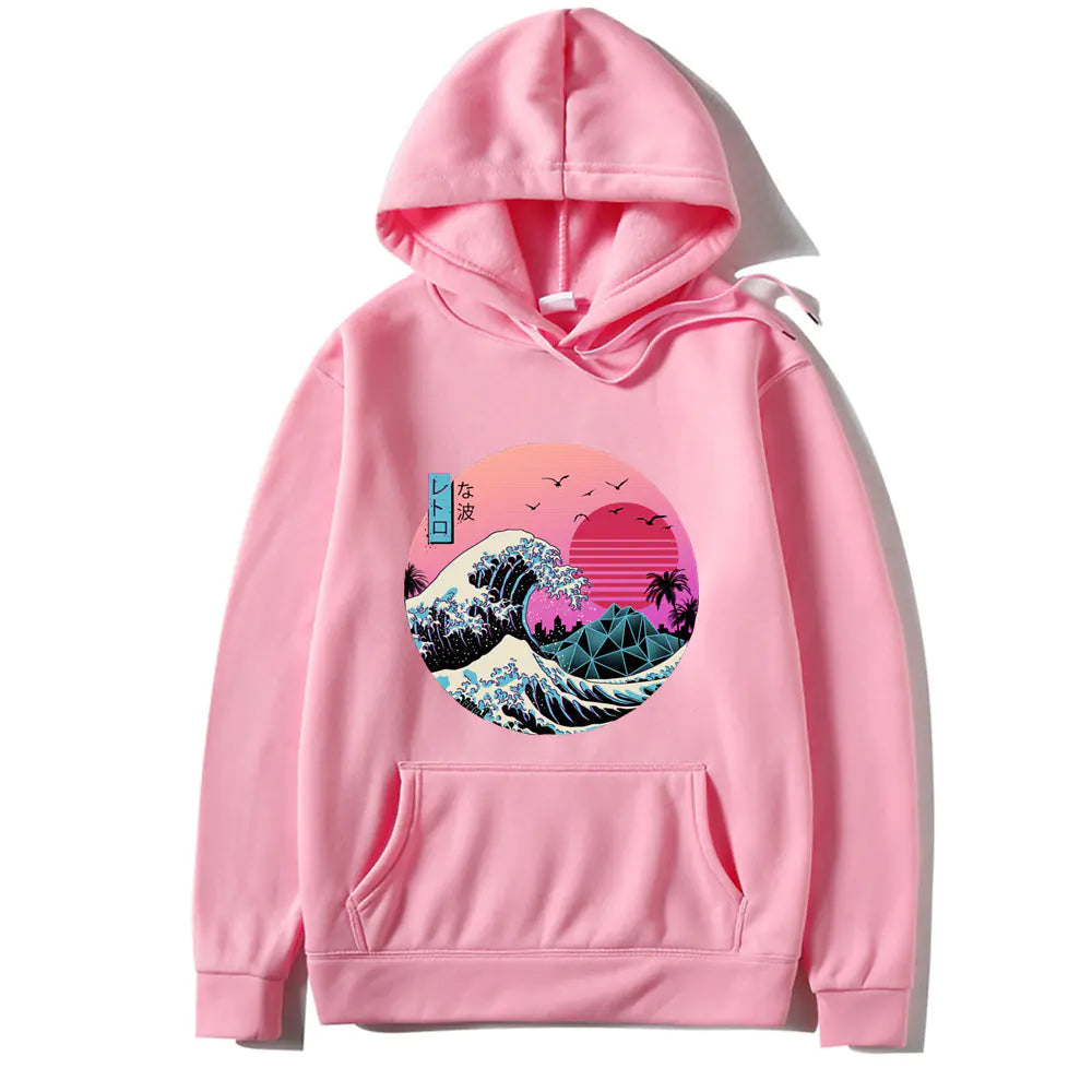 Japanese Anime Print Hoodies