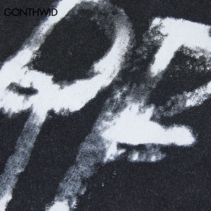 Vintage Punk Oversized Graphic T-Shirt