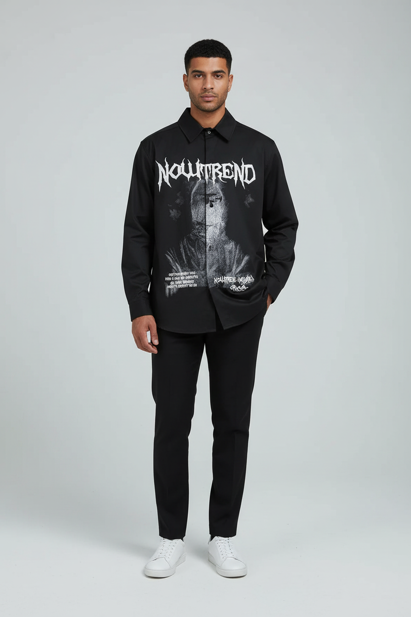 Loose Casual Long-sleeved Shirt