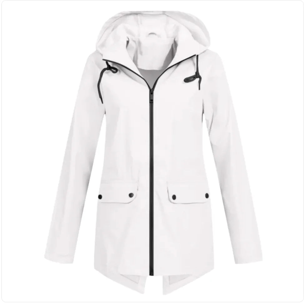 Windbreaker Zipper Hooded Lightweight Windproof Jacket
