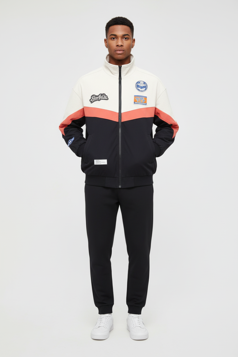 Vintage Hip Hop Racing Jacket