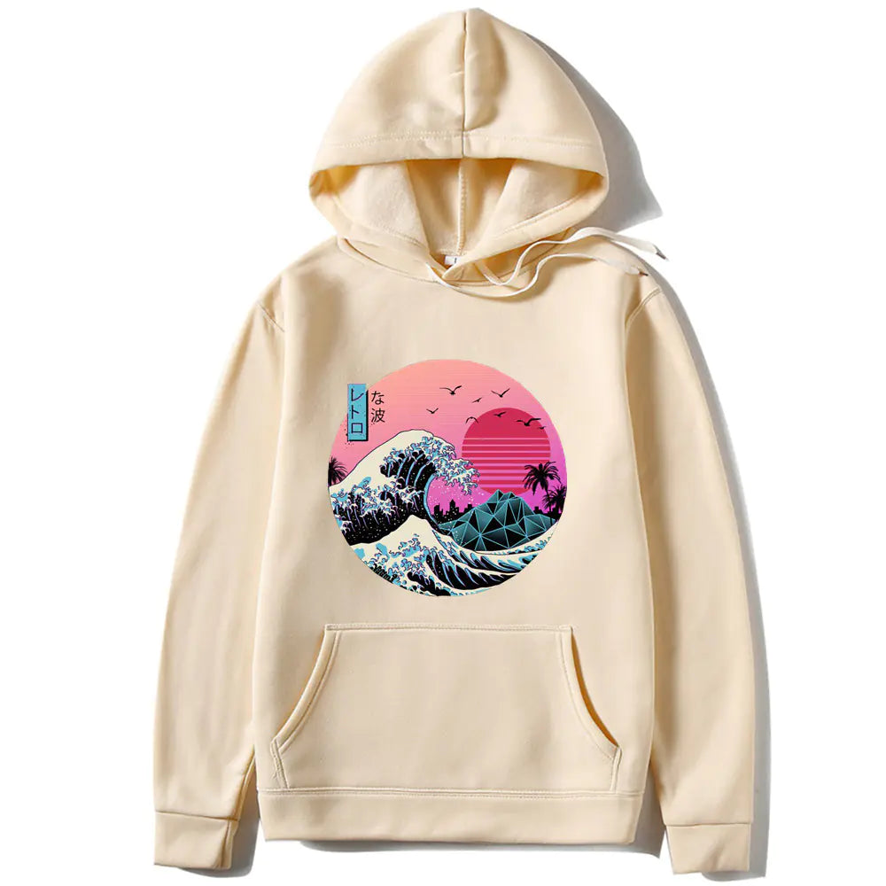 Japanese Anime Print Hoodies