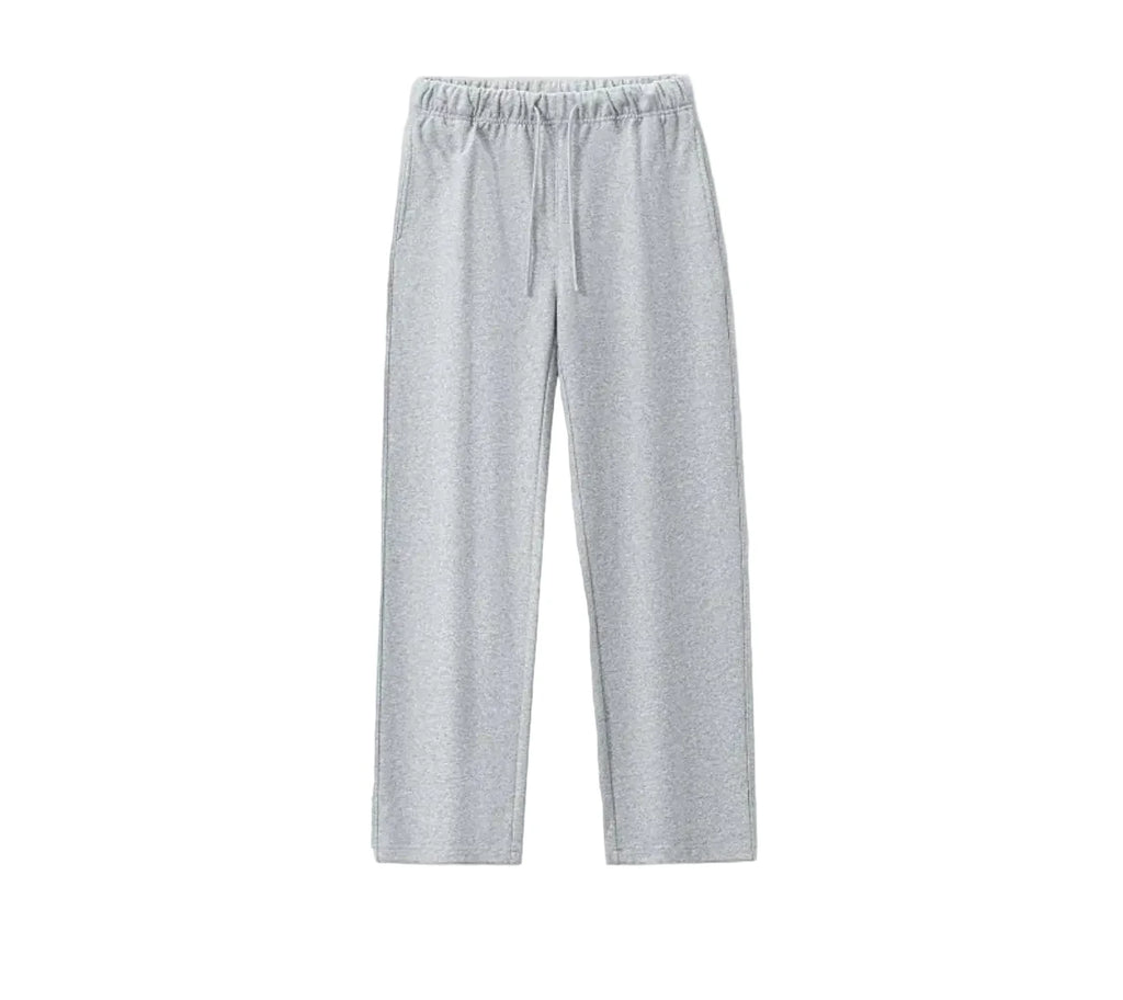 Wide-Leg Straight Pants