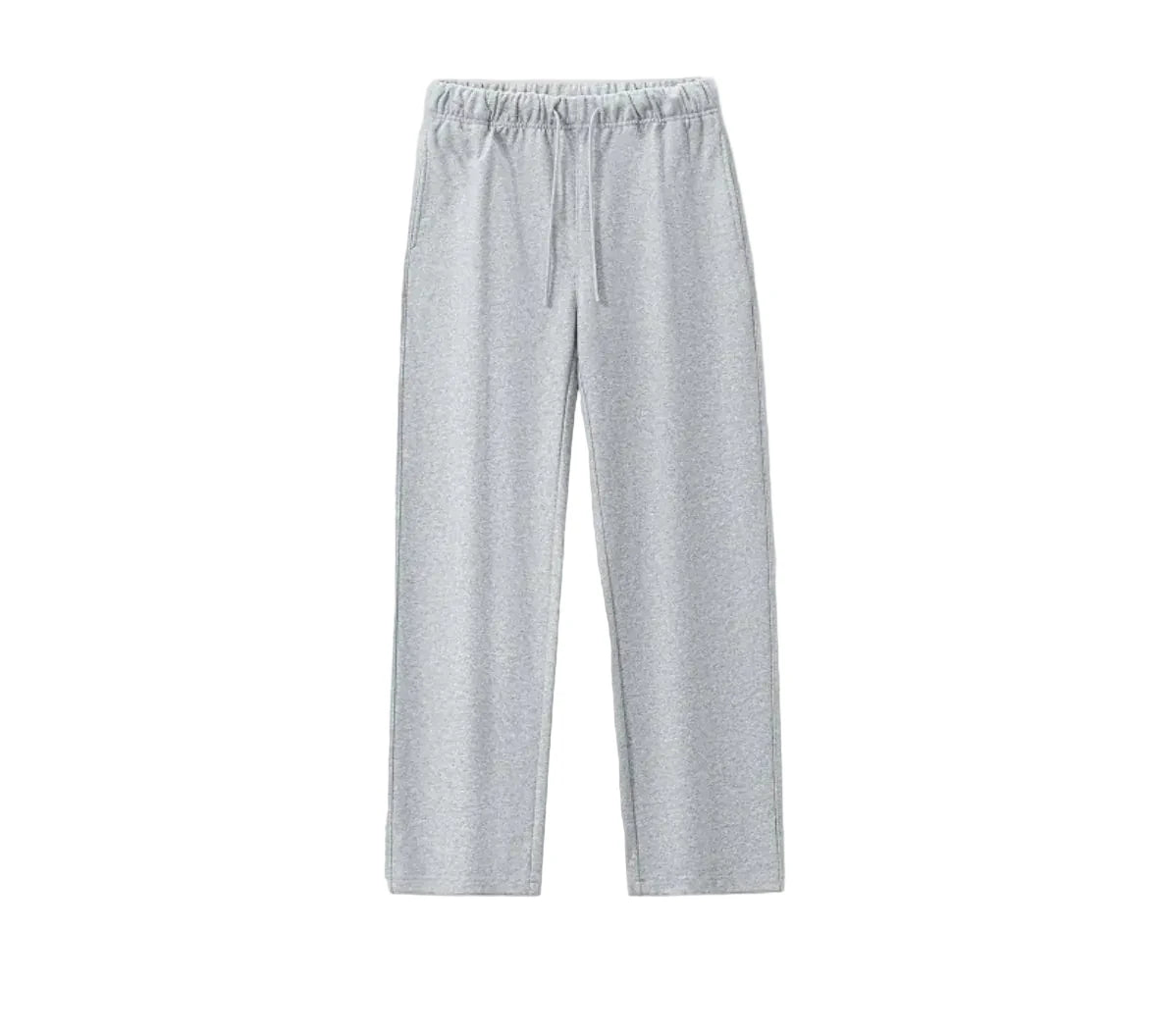 Wide-Leg Straight Pants