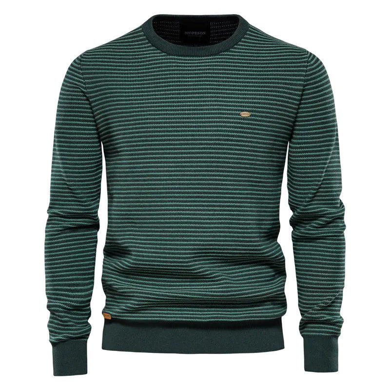 New Striped Long Sleeve Sweater