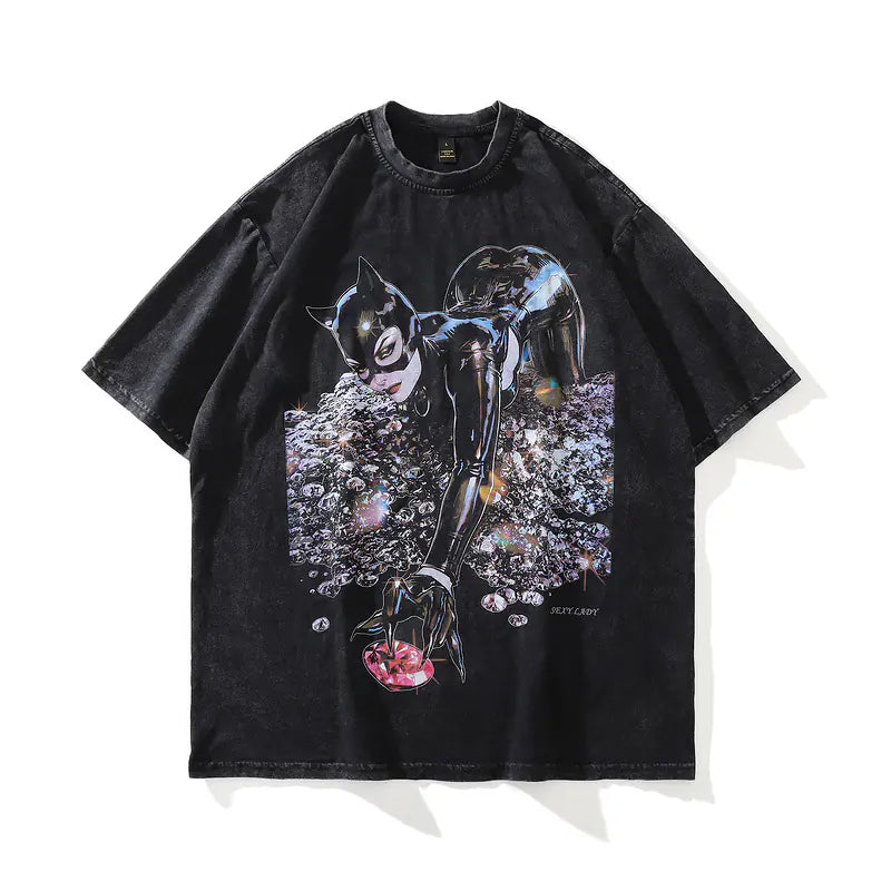 Vintage Streetwear Graffiti T-Shirt