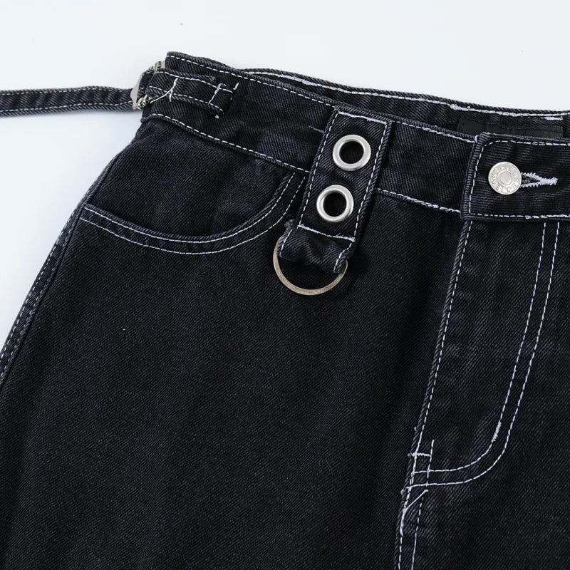 Fashion Punk Rock Cargo Jeans