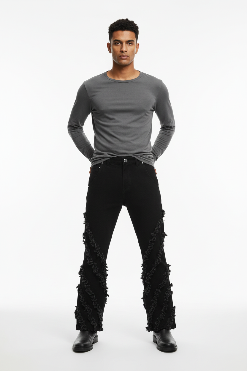 Unique Flared Jeans