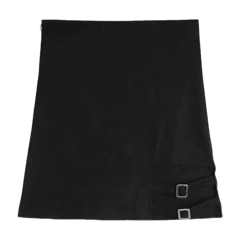 High Waist Short Skirt