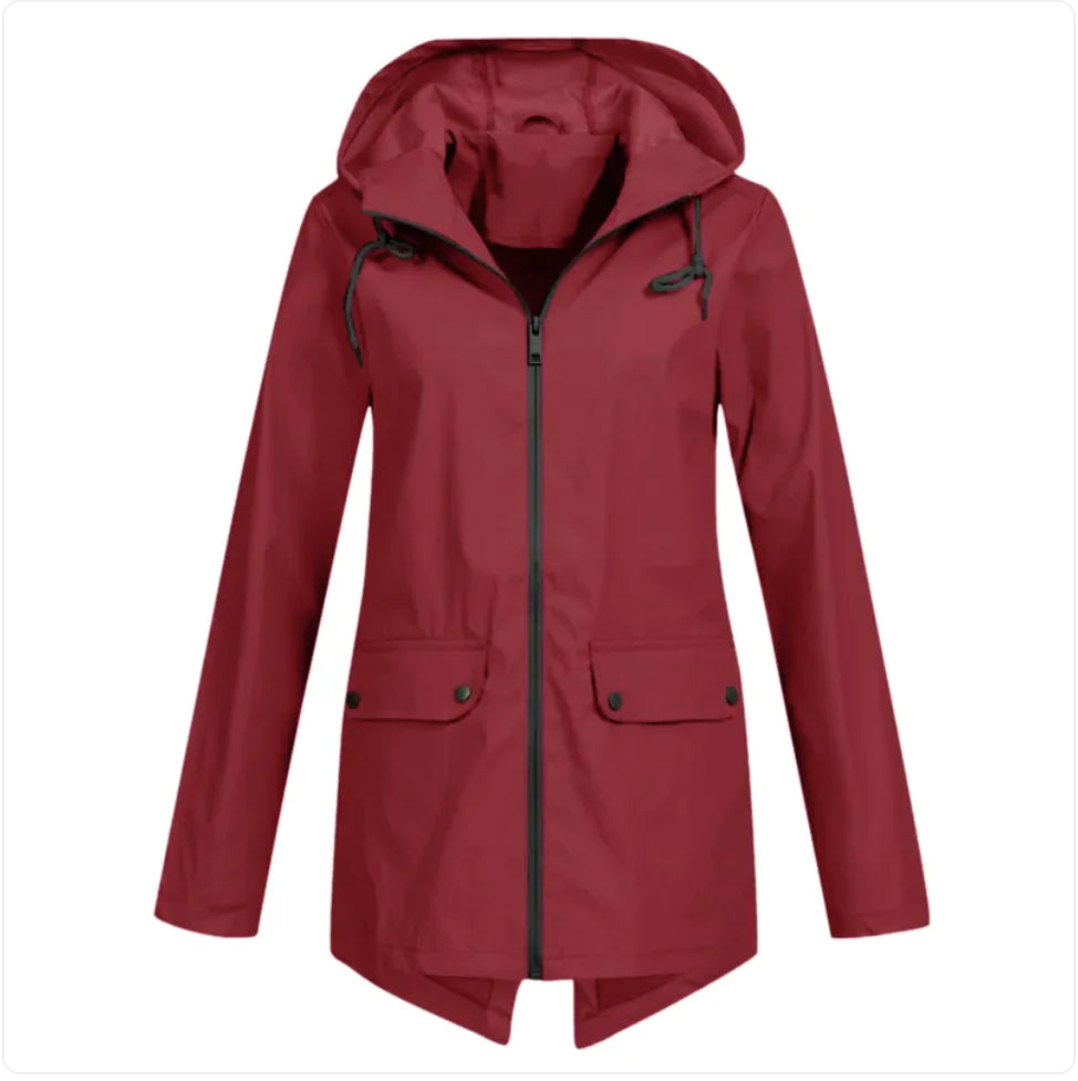 Windbreaker Zipper Hooded Lightweight Windproof Jacket