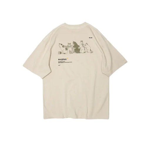 Cartoon Short Sleeve T-Shirt