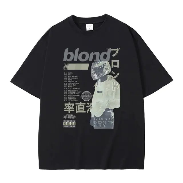 Double-Sided Print Streetwear T-Shirt