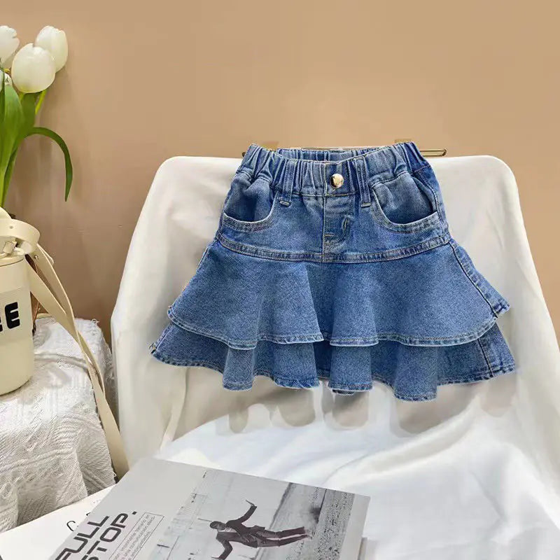 Denim Short Skirts