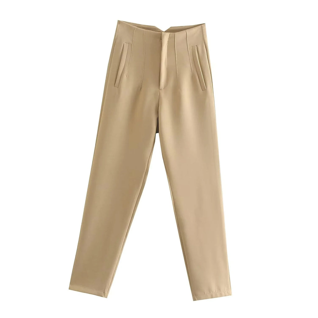 Basic Pleated Formal Pants