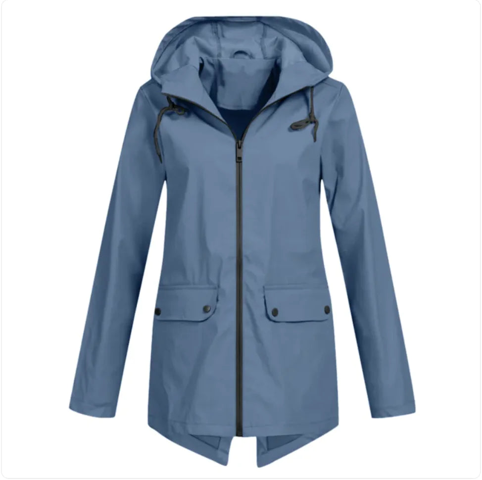 Windbreaker Zipper Hooded Lightweight Windproof Jacket