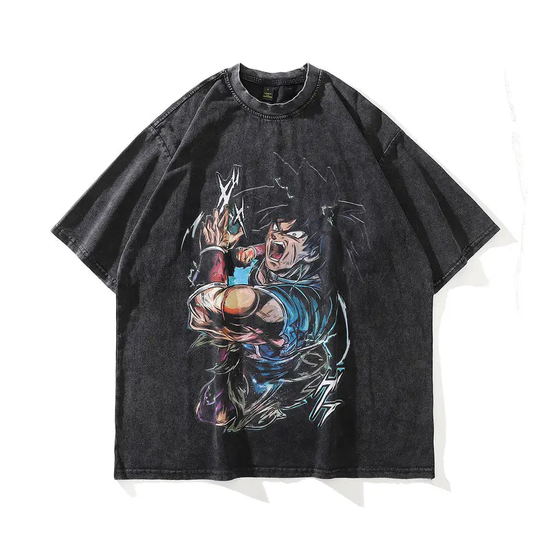 Vintage Streetwear Graffiti T-Shirt