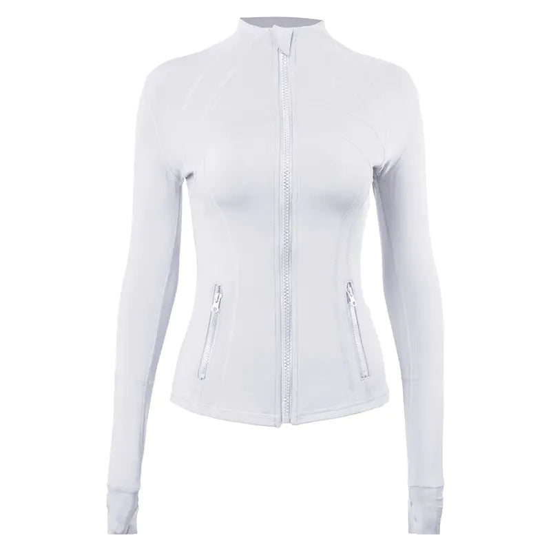 Reversible Brushed Yoga Jacket