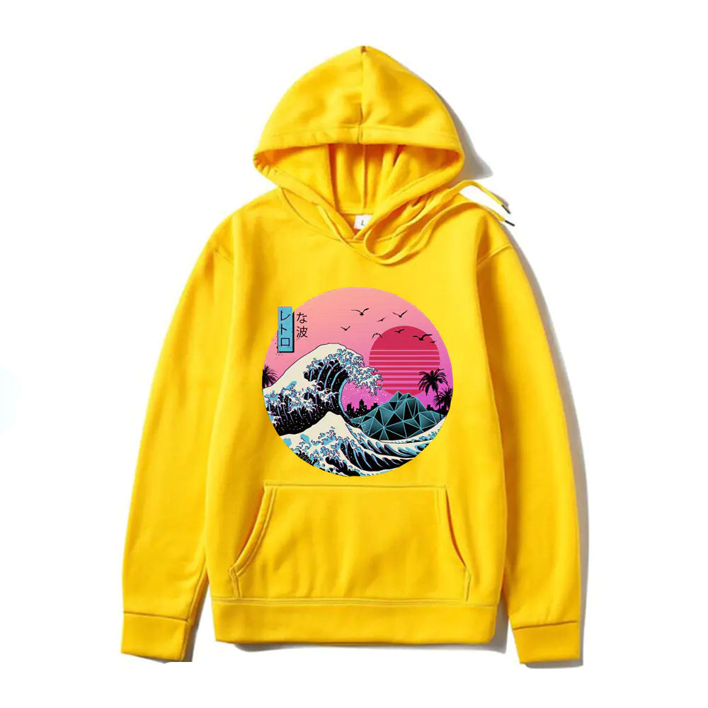 Japanese Anime Print Hoodies