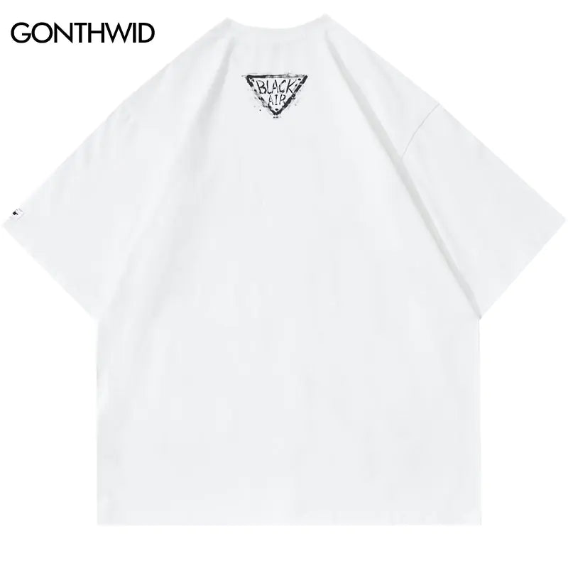 Vintage Punk Oversized Graphic T-Shirt