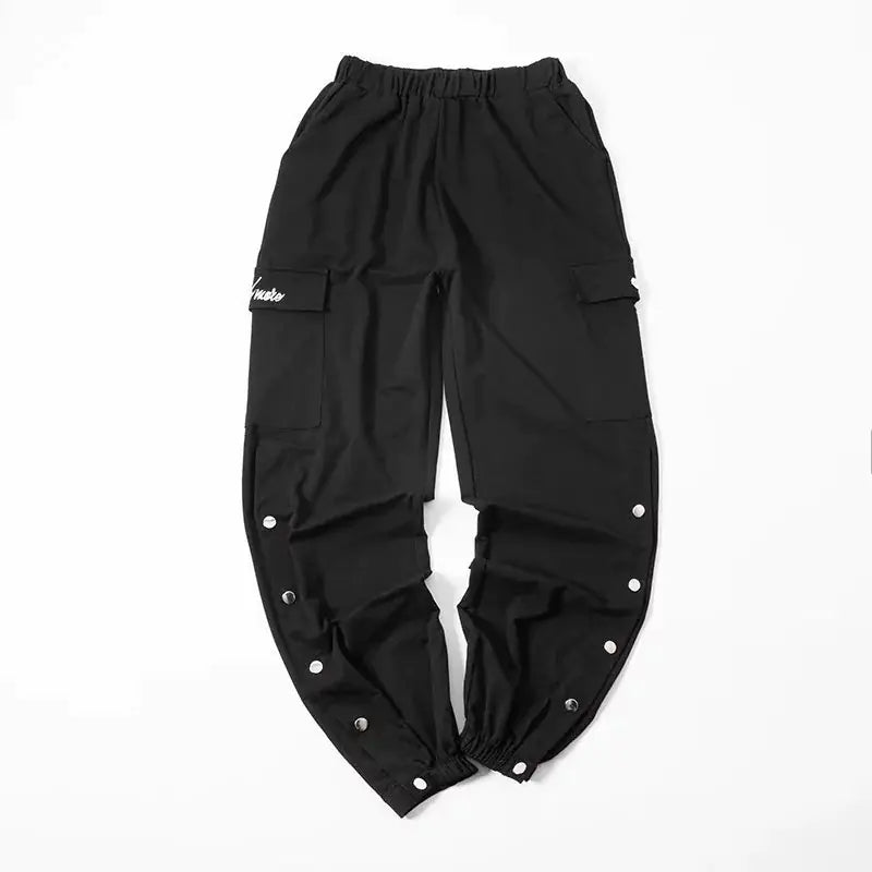 Embroidered Cargo Pants