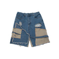 Loose Fit Denim Straight Summer Shorts