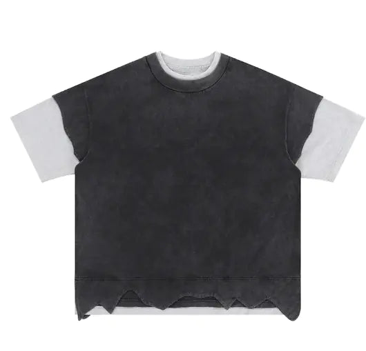Double-layer Color T-shirt