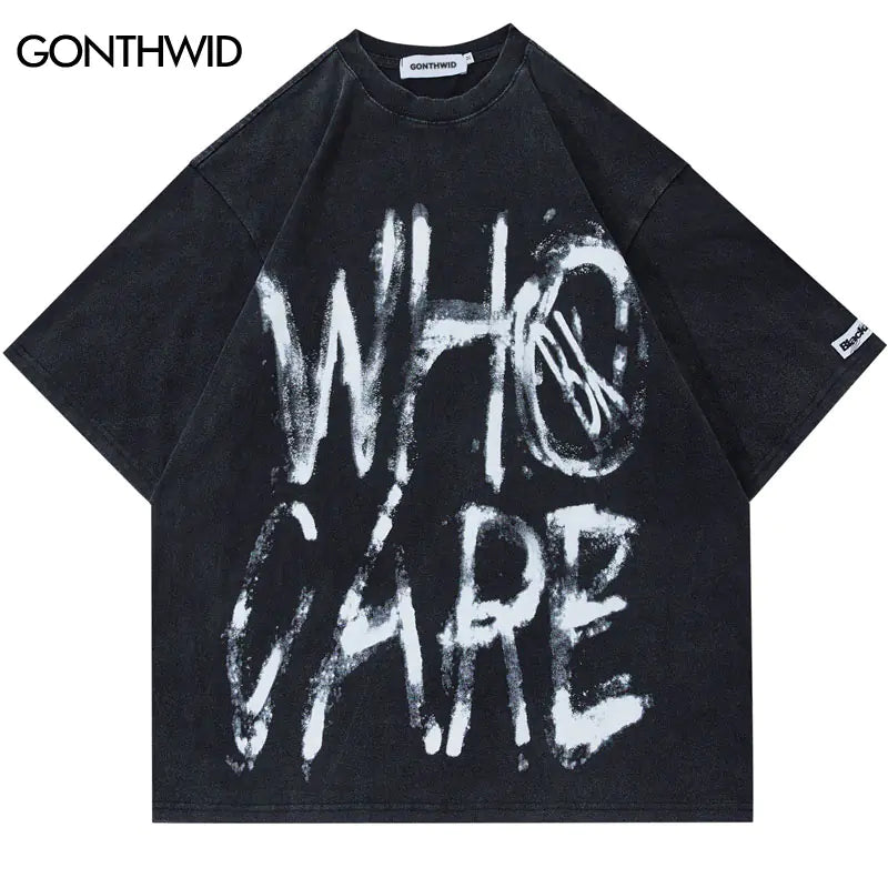 Vintage Punk Oversized Graphic T-Shirt